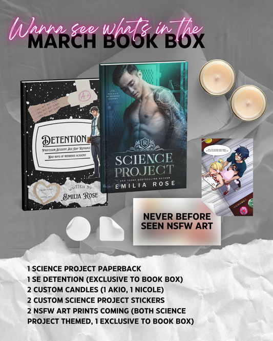 Emilia Rose Book Box Extras!
