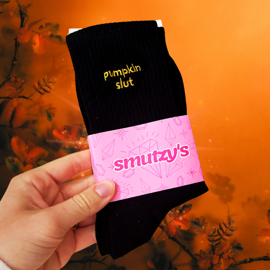 Limited Time Pumpkin Slut Smutzy's Sock